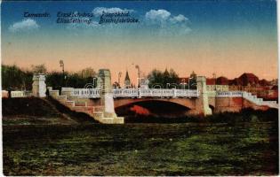 Temesvár, Timisoara; Erzsébetváros, Püspökhíd / bridge