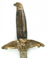 Horthy repülős tiszti tőr replika. Vésés nélküli penge 39 cm