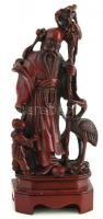 Kínai bölcs figura. Műgyanta 26 cm