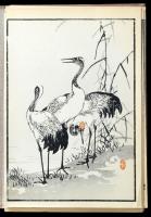 Eisvogel und Paonie kínai mintalap gyűjtemény