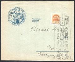 1938-1939 Magyar Cserkészszövetség 2 db levele + 1 db boríték