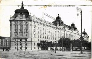 1914 Wien, Vienna, Bécs; K.u.K. Reichskriegsministerium / ministry of war (fl)