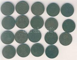 Ausztria 1893-1898,1900-1916. 1H 19klf db T:2/3,3