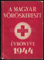 1944 A Magyar Vöröskereszt évkönyve, gerincén szakadással