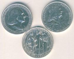 1935-36. 2P Ag "Liszt,Rákóczi, Pázmány" sor T:2+,2