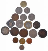 Jersey 1923-2009. 19xklf érméből álló tétel, közte 1972. 1Ł Ag II. Erzsébet T:1--2- Jersey 1923-2009. 19xdiff coins lot, within 1972. 1 Pound Ag Elizabeth II C:AU-VF