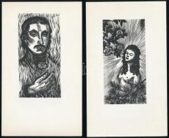 Gy. Szabó Béla: 12 fametszet. Debrecen, 1975., Debreceni Pedagógus Művelődési Ház Ajtósi Dürer Exlib...