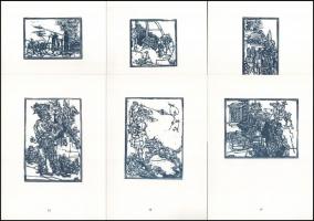 König Róbert: Cornwalltól Edinburgh-ig 1987. Grafikai epigrammák. Bp., 1987., Kisgrafika Barátok Kör...