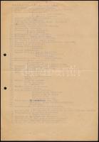 cca 1930 Mélykút, kiviteli engedély marhalevélhez csatolandó. Biankó