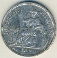 Francia Indokína 1899. 1P Ag T:3