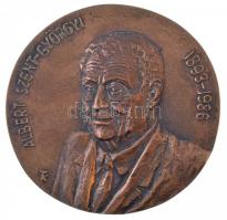 1990. Albert Szent-Györgyi 1893-1986 / Award of 20th FEBS Meeting - Budapest 1990 kétoldalas, öntött bronz emlékérem. Szign.: TK (111mm) T:1-