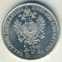 Ausztria/magyar verdejel 1860B 1/4G Ag T:2+ pici ph