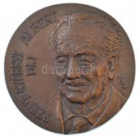 DN Szent-Györgyi Albert díj egyoldalas, öntött bronz díjérem. Szign.: KJ (84mm) T:1-