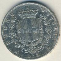 Olaszország 1873 MB 5L Ag T:3+ ph