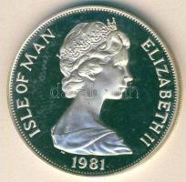 Man-Sziget 1981. 1Cr Ag "Charles és Diana" T:PP