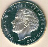 Jamaika 1972. 5$ Ag "Norman W. Mandey miniszterelnök" T:PP