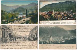 8 db RÉGI erdélyi város képeslap / 8 pre-1945 Transylvanian town-view postcards