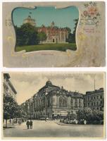 6 db RÉGI történelmi magyar város képeslap vegyes minőségben / 6 pre-1945 historical Hungarian town-...