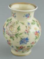 Thomas Ivory Bavaria német porcelán váza, matricás, jelzett, apró kopásnyomokkal, m: 9 cm