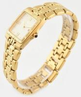 Yves Saint Laurent női kvarc karóra, vízálló, dátum funkcióval, fém szíjjal, elemmel, működő, jó áll...