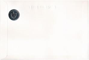 Kuba 1994. 1P Cu-Ni multicolor "Fokker" érmés borítékban, bélyegzéses bélyeggel T:1 Cuba 1...