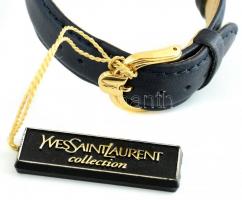 Yves Saint Laurent kronográfos férfi kvarc karóra, vízálló, ébresztő és dátum funkcióval, eredeti bő...