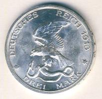 Német Birodalom/Császárság/Poroszország 1913. 3M Ag "Napoleoni háborúk..." T:2+ apró ph.