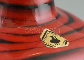 Iparművészeti Vállalat kerámia lámpa test, felújításra szorul, a lámpatest hibátlan, 32x12x12cm