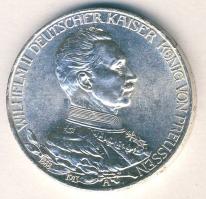 Német Birodalom/Császárság/Poroszország 1913A 3M Ag "25 éves uralkodás.." T:1-/2+