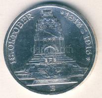 Német Birodalom/Császárság/Szászország 1913. 3M Ag "Völkerschlacht..." T:1-/2 apró ph