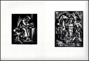 1960 Menyhárt József fametszetei. Debrecen, 1960, Alföldi Nyomda, 12 p. + 20 t. A Déri Múzeum Baráti...