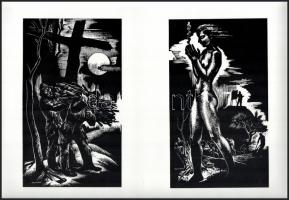 1960 Menyhárt József fametszetei. Debrecen, 1960, Alföldi Nyomda, 12 p. + 20 t. A Déri Múzeum Baráti...