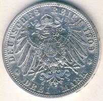 Német Birodalom/Császárság/Poroszország 1909. 3M Ag II.Vilmos T:2/3