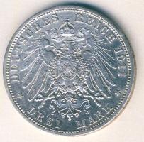 Német Birodalom/Császárság/Poroszország 1911. 3M Ag II.Vilmos T:2/3