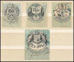 1868 13 klf okmánybélyeg