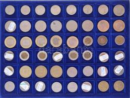 Több mint 300db magyar Fillér és Forint érme, sok verdehibás darabbal (félrevert érmék, a normálnál ...