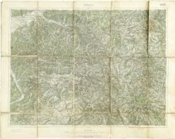 Wanderkarte Birkfeld 1:75 000, vászontérkép, Kartographisches Institut Wien, 44,5×56 cm