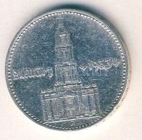 Német 3. Birodalom 1934A 2M Ag "Garnisonkirche" dátummal T:3 kis ph