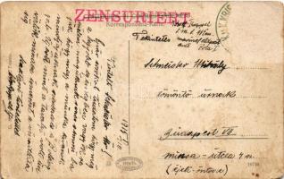 1915 SMS Prinz Eugen az Osztrák-Magyar Haditengerészet Tegetthoff-osztályú csatahajója / K.u.K. Krie...