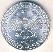 NSZK 1967. 5M Ag "Humboldt" T:BU