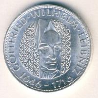 NSZK 1966. 5M Ag "Leibniz" T:BU