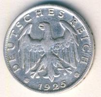 Német Birodalom/Weimari Köztársaság 1925D 1M Ag T:3
