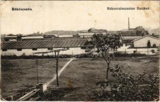 1915 Békéscsaba, Rekonvalescenten Baraken / laktanya (EK)