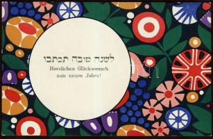 Wiener Stoff card Judaica