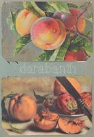 Közel 140 darabos képeslap gyűjtemény maradvány régi képeslap albumban, benne főleg motívum és üdvöz...