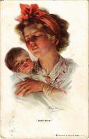 1917 Baby mine Lady art postcard. Reinthal & Newman s: Philip Boileau (EK)