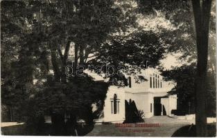 1912 Doba, Erdődy kastély (az építéshez a Somlóvár köveit is felhasználták)