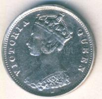 Hongkong 1900. 10c Ag Viktória T:3