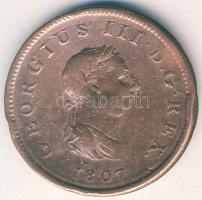 Nagy-Britannia 1807. 1/2P III.György T:3/4+ ph