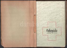 cca 1950-1960 Orthopädie Königsee / német ortopédiai eszközöket gyártó cég képes termékkatalógusa és...
